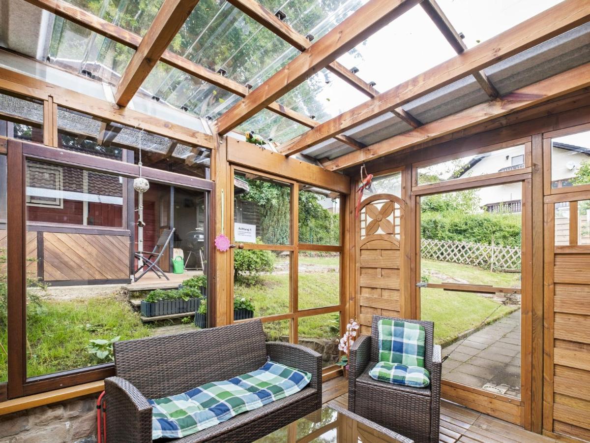 Idyllic Bungalow In Feusdorf With Forest View Экстерьер фото
